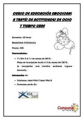 Curso de Educación emocional a distancia